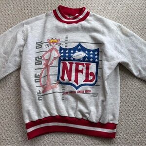 Vintage Pink Panther NFL crew neck